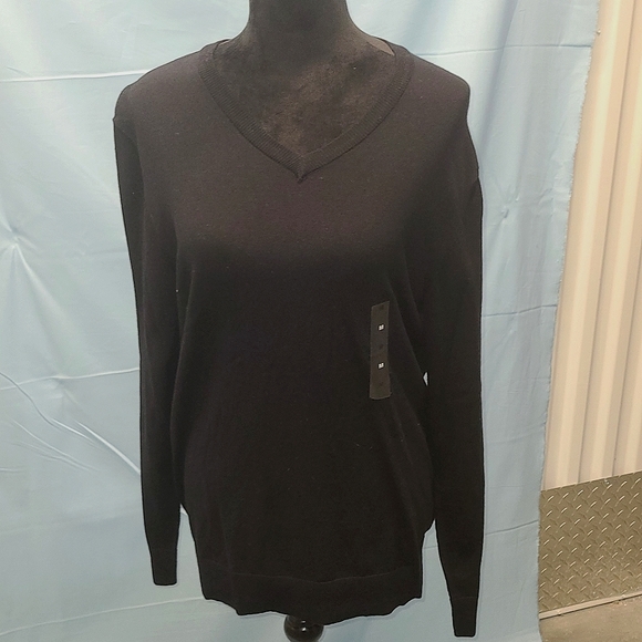 Alfani Deep Black size medium Sweater - Picture 1 of 4